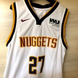 Denver Nuggets White jersey Jamal Murray